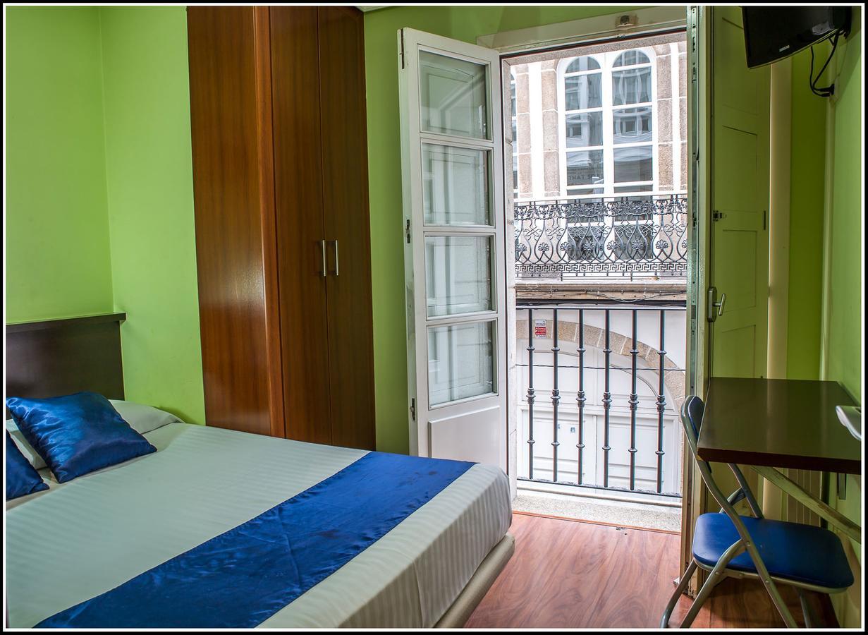 Hostal Hotil Coruna Centro A Coruna Bagian luar foto