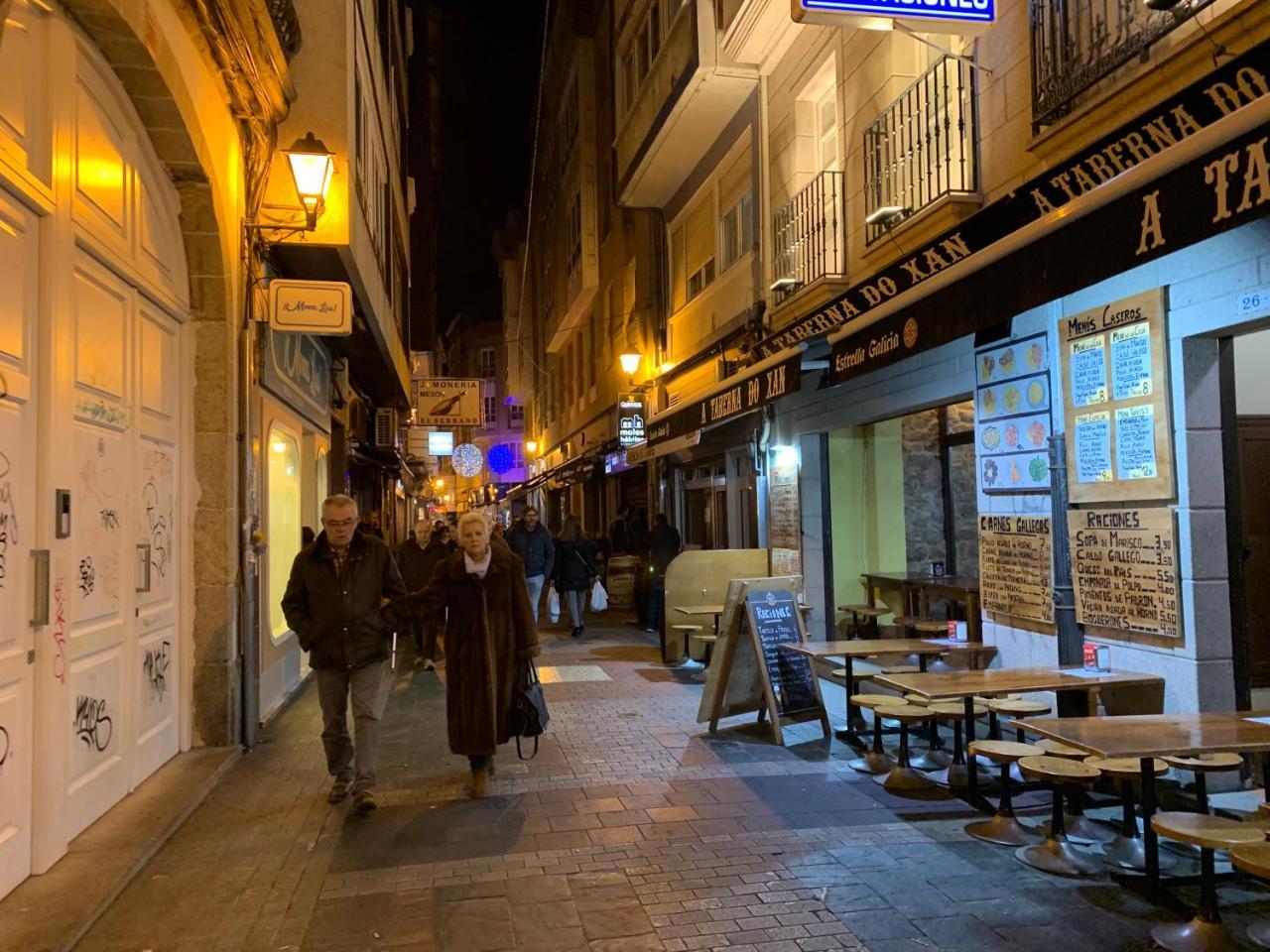 Hostal Hotil Coruna Centro A Coruna Bagian luar foto