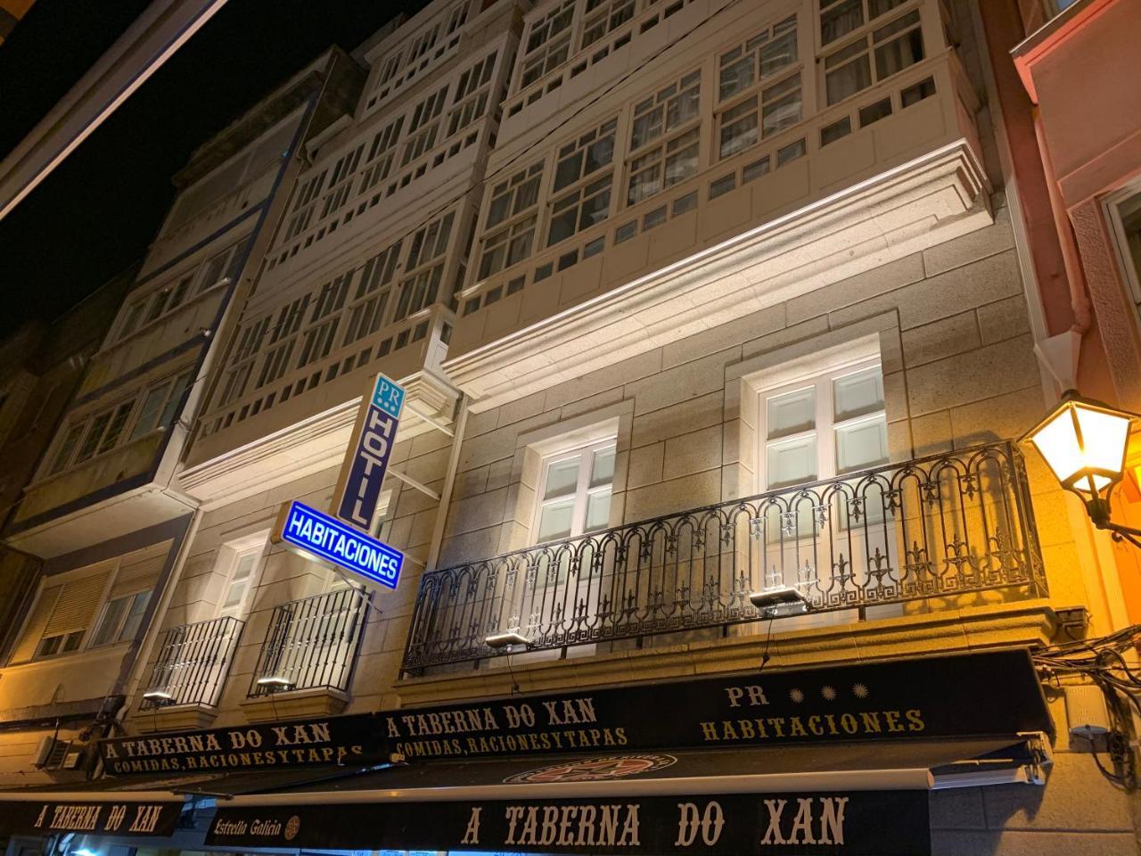 Hostal Hotil Coruna Centro A Coruna Bagian luar foto