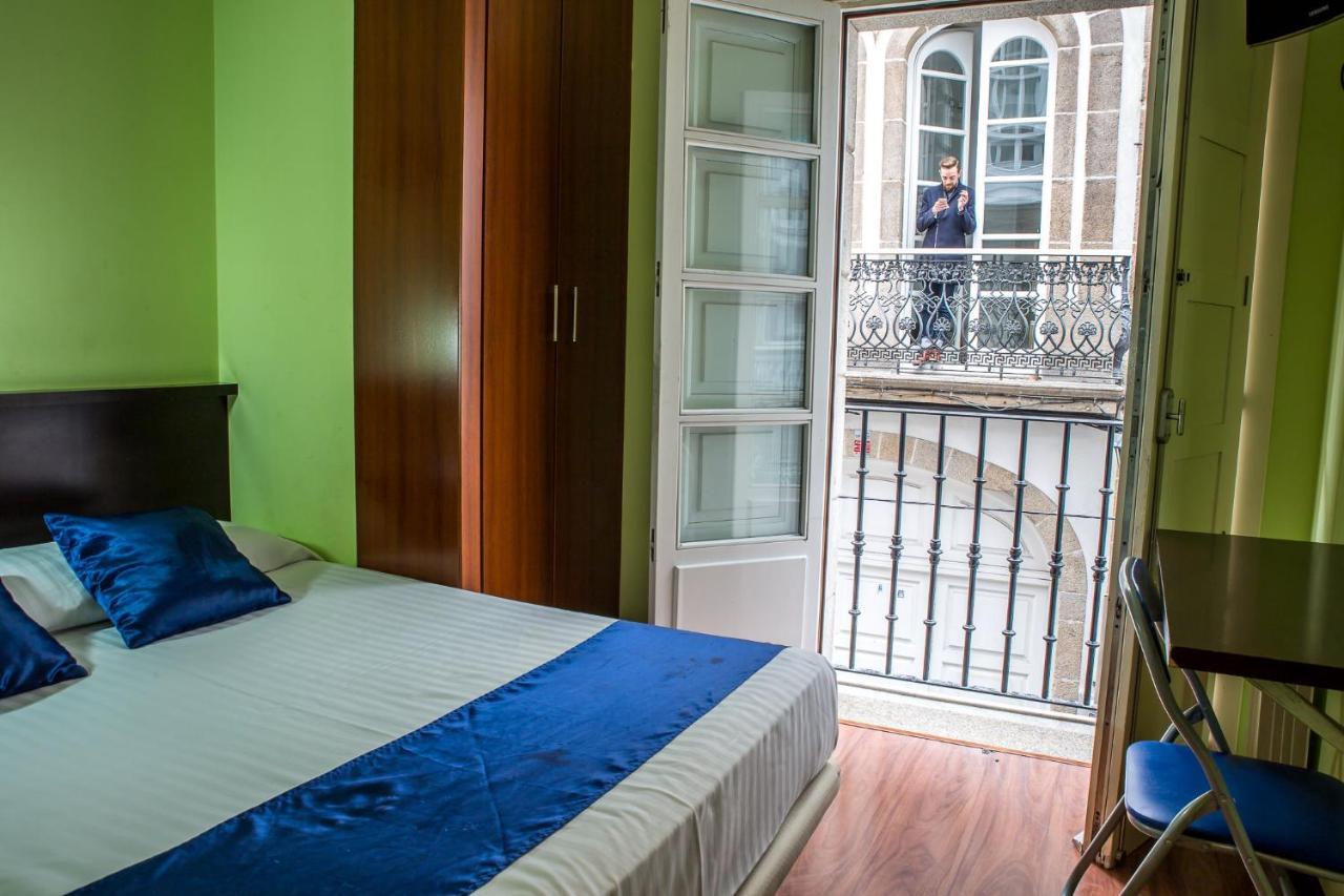 Hostal Hotil Coruna Centro A Coruna Bagian luar foto