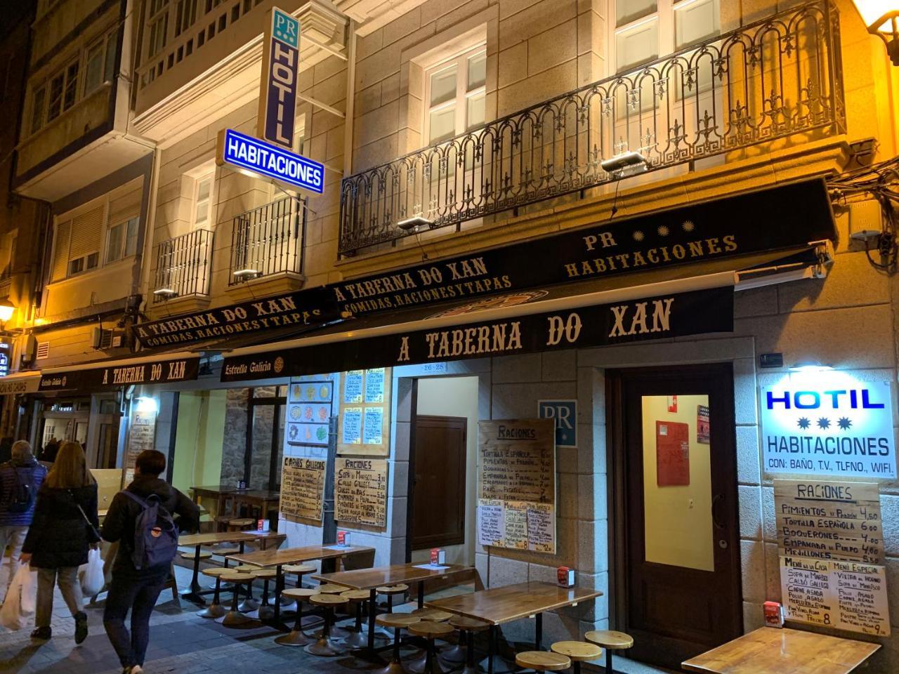 Hostal Hotil Coruna Centro A Coruna Bagian luar foto