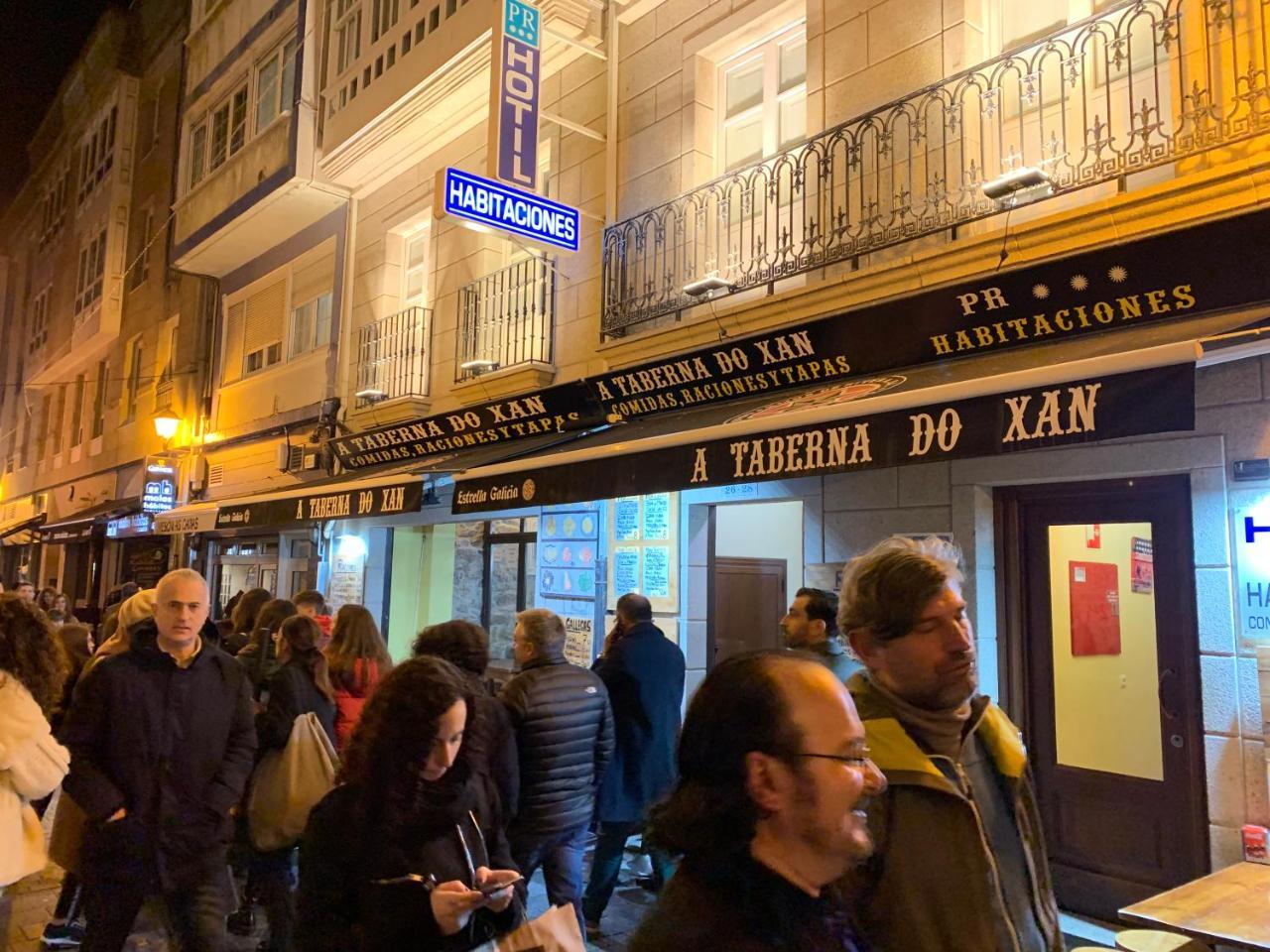 Hostal Hotil Coruna Centro A Coruna Bagian luar foto