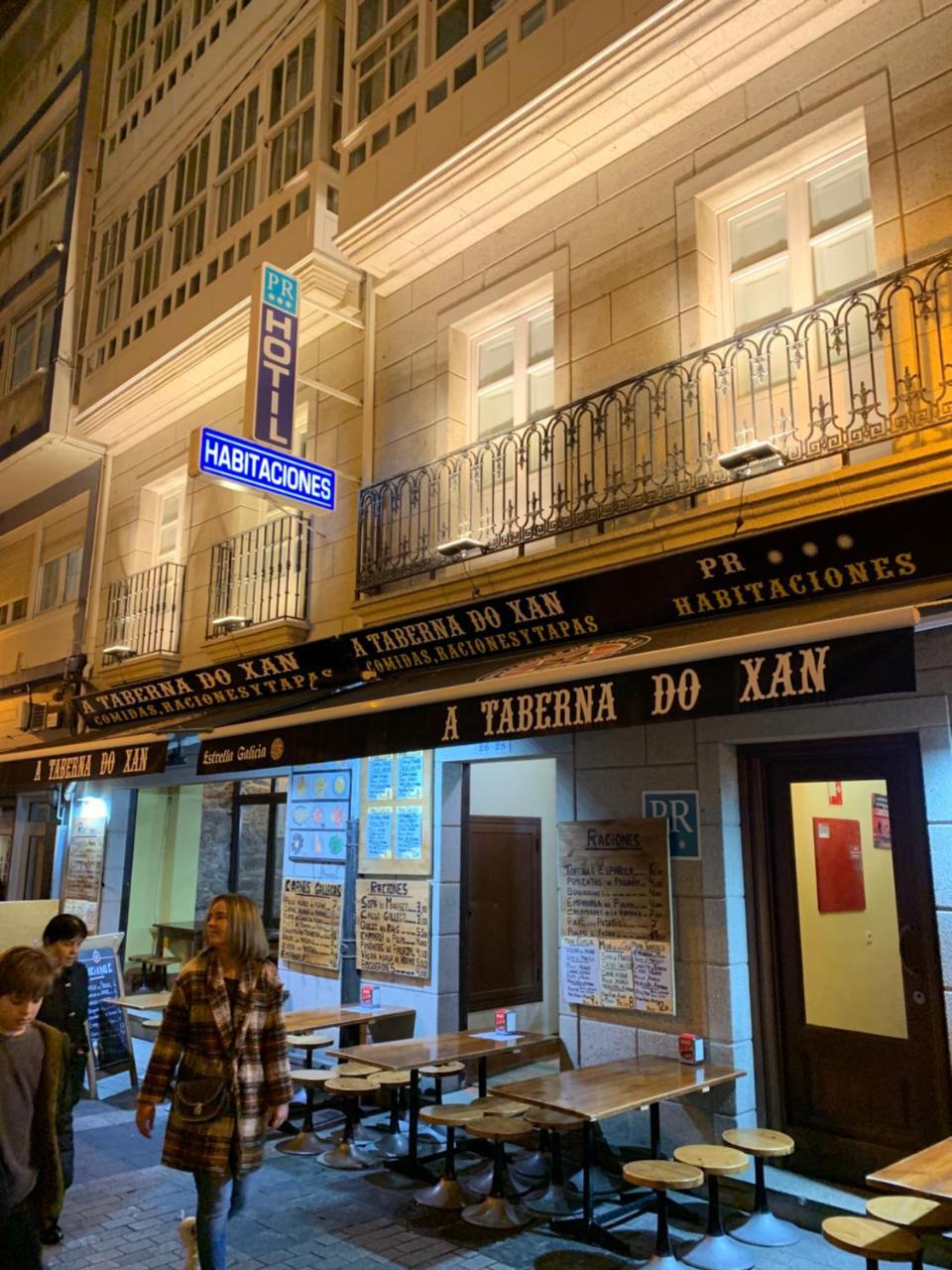 Hostal Hotil Coruna Centro A Coruna Bagian luar foto
